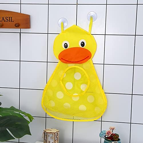 Cute Animal Baby Bath Storage Bag with Suction Cups 1