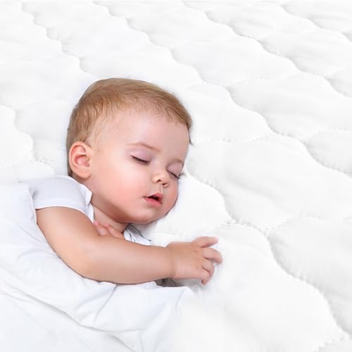 Biloban Waterproof Bassinet Mattress Pad Cover 2 Pack