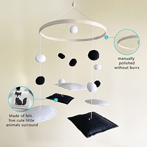 Vlokup Montessori Mobile for Baby Crib