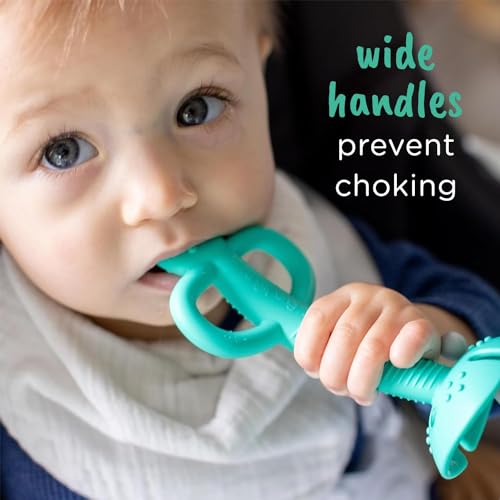 Busy Baby Teething Spoon - 2-in-1 Teether Training Spoon