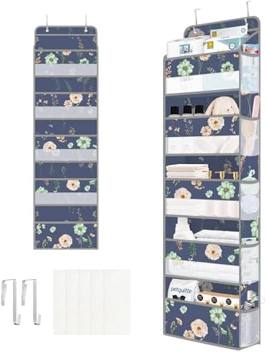 Clastyle 5-Tier Door Hanging Storage Organize Clothes Diapers Toys