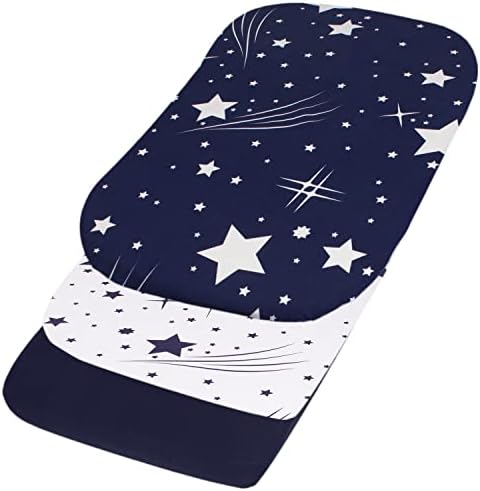 Belsden 3-Pack Bassinet Sheet Set with Flexible Fit and Soft Material