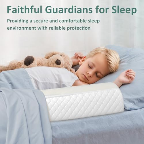 Shinnwa Memory Foam Bed Bumpers 2-Pack Safety Guard