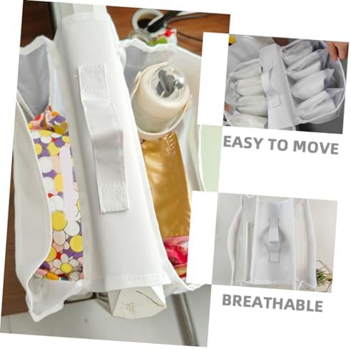 SOLUSTRE Bath Storage Net Saddle Shape Organizer