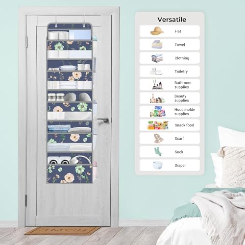 Clastyle 5-Tier Door Hanging Storage Organize Clothes Diapers Toys