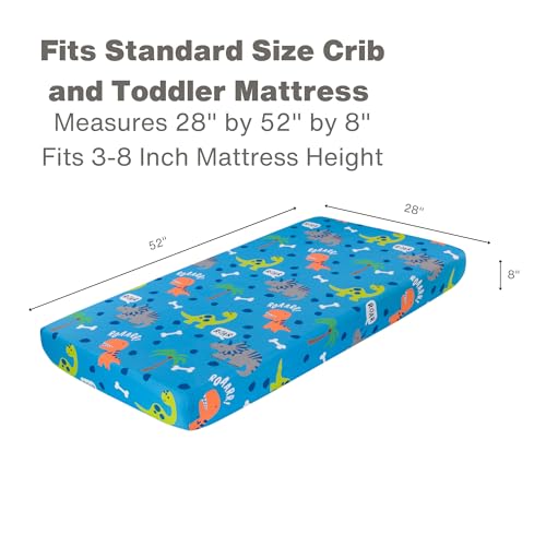 EVERYDAY KIDS Dinosaur Toddler Bedding Set