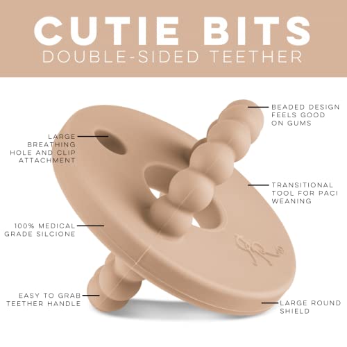 Ryan and Rose Cutie Bit Teether Tan