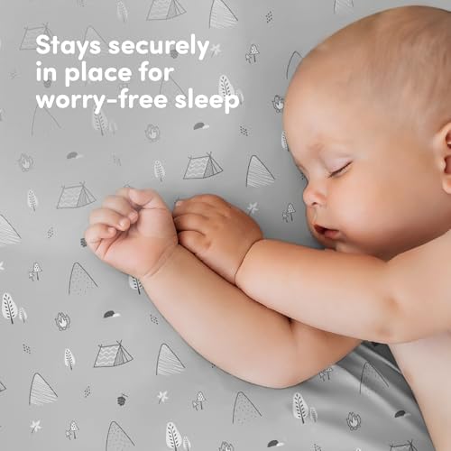 Sweety Fox 2-Pack Crib Sheets - Woodland Design 1
