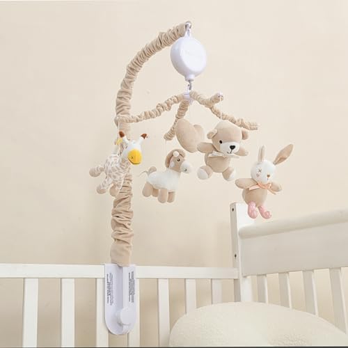 Petino Pura Musical Crib Mobile with 12 Lullabies 1