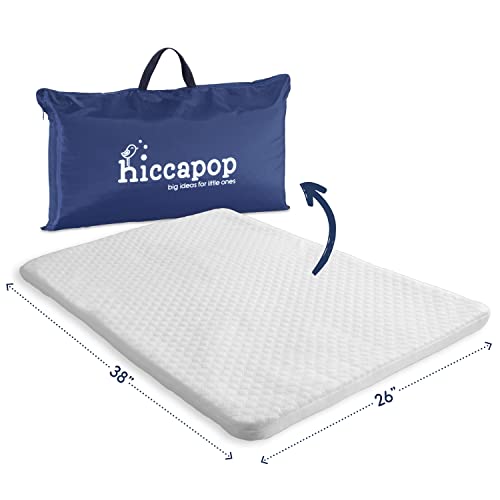 Hiccapop Pack and Play Mattress Pad 38x26x15 1