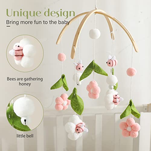 OESSUF Boho Baby Mobile Crib Decor for Infant Bedroom