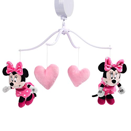Lambs Ivy Disney Baby Minnie Mouse Love Pink Mobile Soother