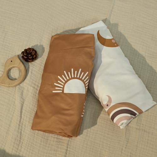 Soarwg Kids Mini Crib Sheets Neutral Set