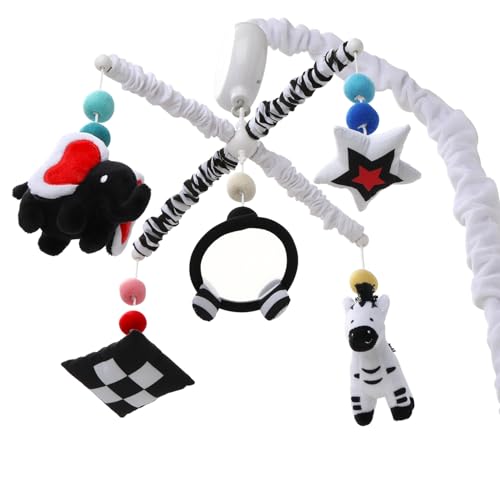 The Peanutshell Baby Crib Mobile Musical Montessori
