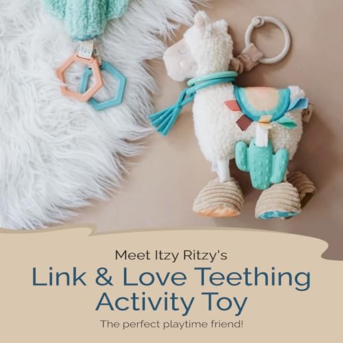 Itzy Ritzy Link Love Toy for Stroller or Car Seat Llama