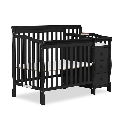 Dream On Me Jayden 4-in-1 Mini Convertible Crib and Changer