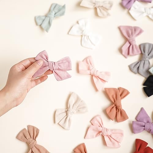 Niceye 24-Piece Baby Girl Hair Clip Bow Set