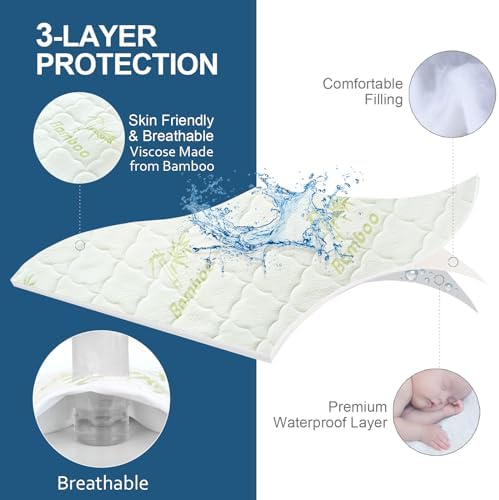 Moonsea Toddler Travel Mattress Protector