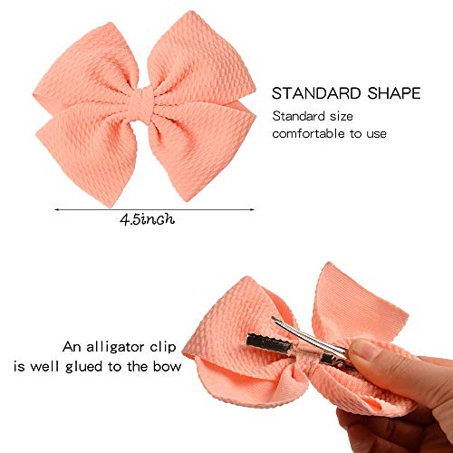 Prohouse 30 PCS Baby Girls Hair Bows Clips Barrettes with Alligator Clip
