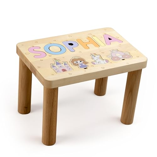 Step Stool for Kids with Name Engraving