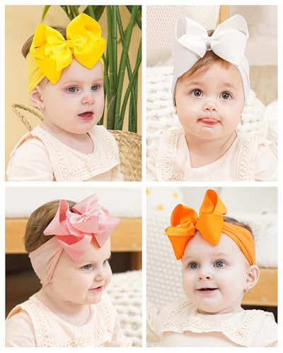 doboi 20pcs Baby Girls Bows Headbands