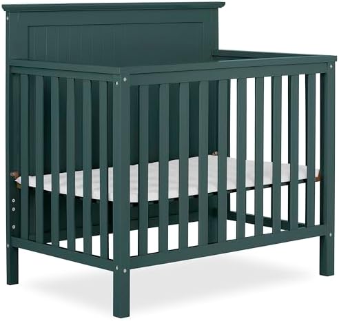 Dream On Me Ava 4-in-1 Convertible Mini Crib 1