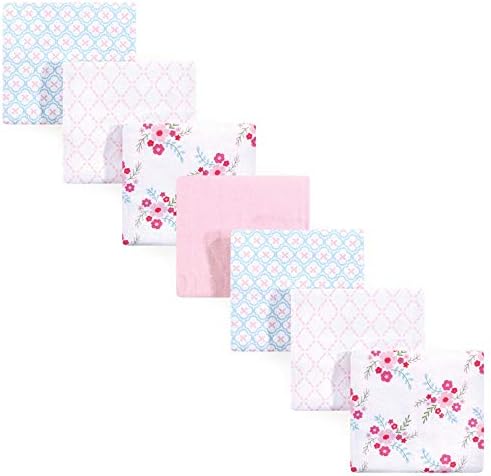 Luvable Friends 7-Pack Flannel Receiving Blankets for Baby