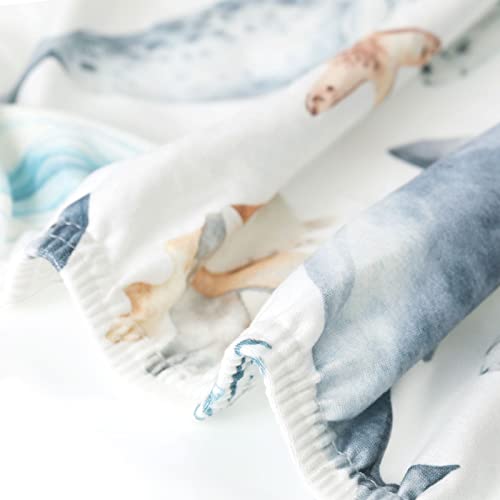 GRSSDER Stretchy Ultra Soft Crib Sheets Set of 2