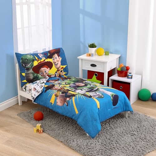 NoJo Disney Toy Story Taking Action Bed Set 4 Piece