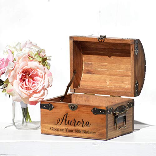 Baby Time Capsule 1st Birthday Container Personalized Keepsake Box