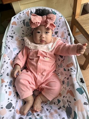 CELLOT 6 Pcs Double Bow Soft Headbands for Baby Girls