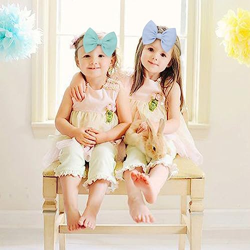 YanJie Baby Girl Headband with Bow - Newborn Hair Accessory
