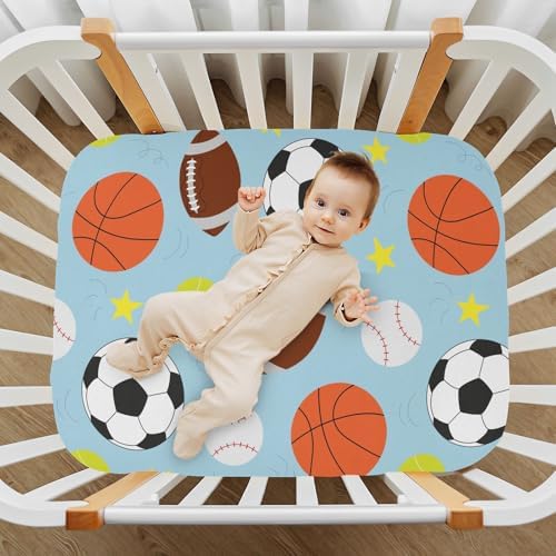 KICPOAY Playard Sheets for Baby Toddler