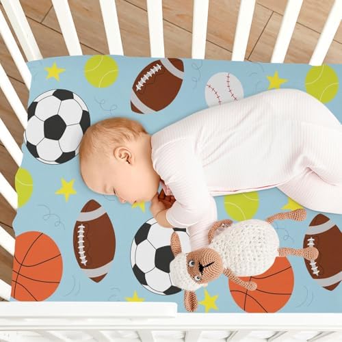 KICPOAY Playard Sheets for Baby Toddler