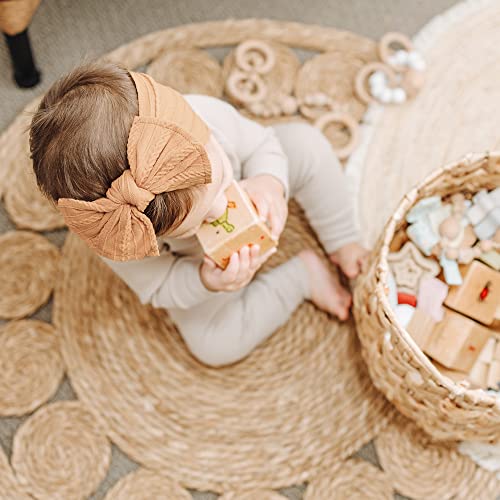 Prohouse 12 Pack Baby Nylon Headbands with Bow