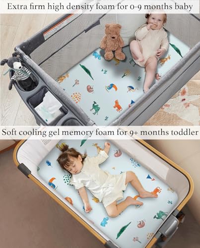 BabeRooklin Aloe Cotton Dual Sided Pack and Play Mattress Pad