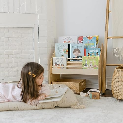 Enjoy The Wood Montessori Bookshelf for Kids