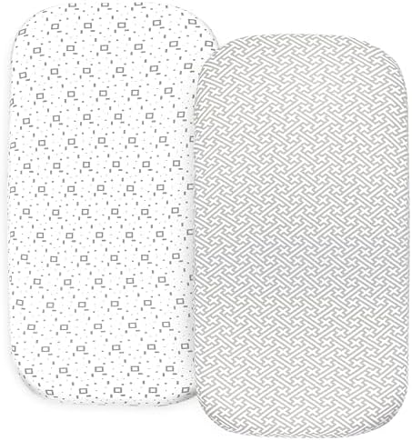 Bublo Baby 2-Pack Organic Bassinet Sheets 1