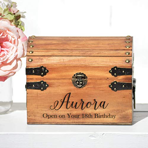 Baby Time Capsule 1st Birthday Container Personalized Keepsake Box