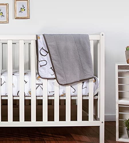 Burts Bees Baby Reversible Blanket 30x40