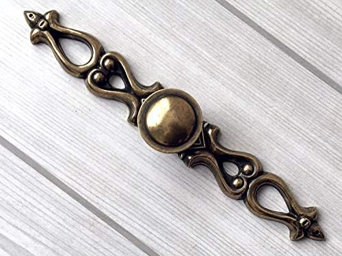 Antique Bronze Drawer Handle with Vintage Look