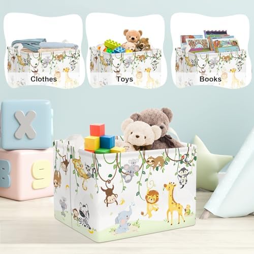 Clastyle Forest Animal Baby Storage Basket