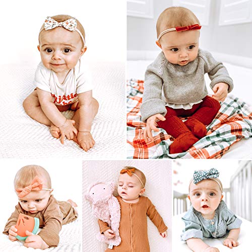 LittleJoJo Baby Girl Headbands and Bows Set