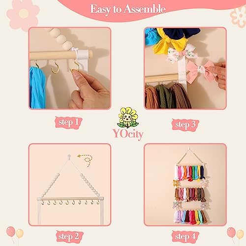 YOcity Headband Holder Organizer - Beige