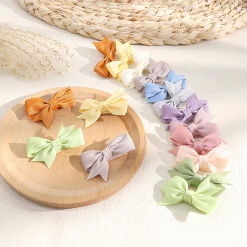 24PCS Oaoleer 2 Inch Toddler Hair Clips