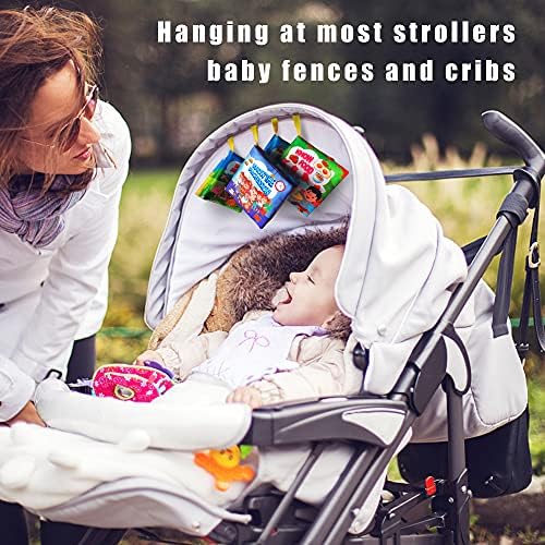 AMINFUN Soft Cloth Baby Book Toy Pack of 4 1