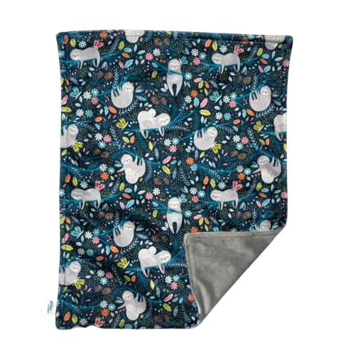 KiwiKisses Sloth Lovey Security Blanket for Baby Toddler