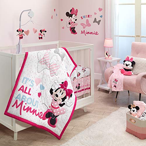 Lambs Ivy Disney Baby Minnie Mouse Love Pink Mobile Soother