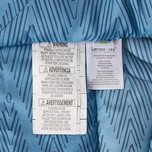Lambs Ivy Lion King Adventure 3-Piece Crib Bedding Set Blue