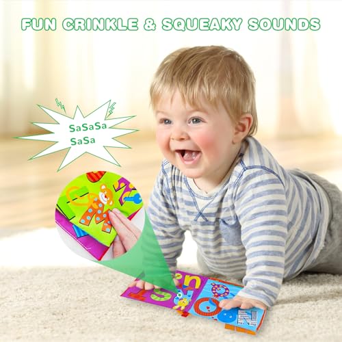 Molly Nemo Crinkle Cloth Book for Infant Baby 0-12 Months